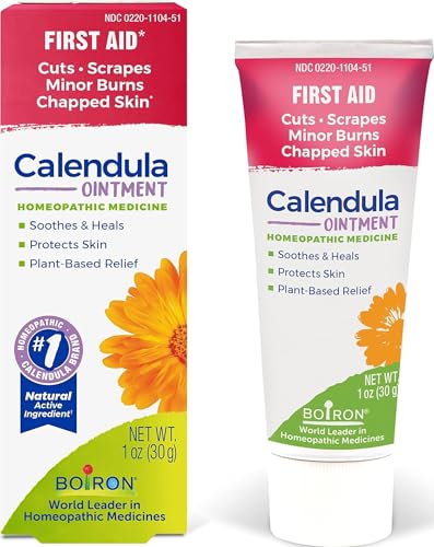 Boiron Calendula Ointment for Relief from Minor Burns, Cuts...