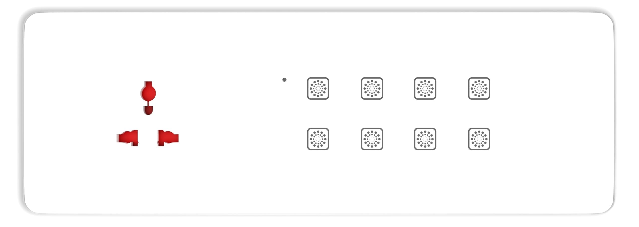 Smart Switch Board (WiFi + Remote) (White) (4M Size) : 4 Switch + Socket | 3 Year Warranty | Works with SmartLife App | Glass Touch — Amazon image 14
