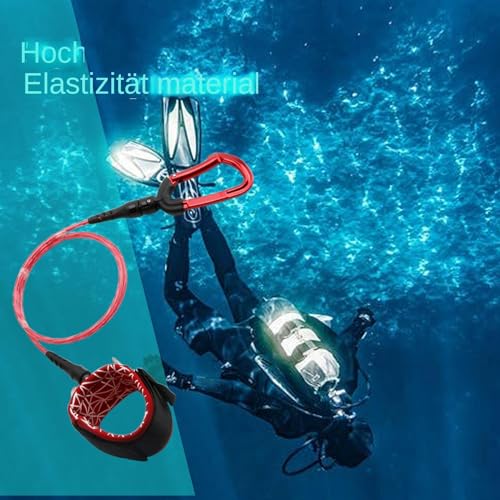Cuerda ajustable para deportes acuáticos y cordón de buceo 4