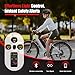 Bike Helmet, Bicycle Helmet with Light, 360° High Visibility LED Display with Turn & Stop Signals, Remote Control, Custom DIY Patterns, Smart APP Controlled, Helmets for Adults, Youth, Men & Women