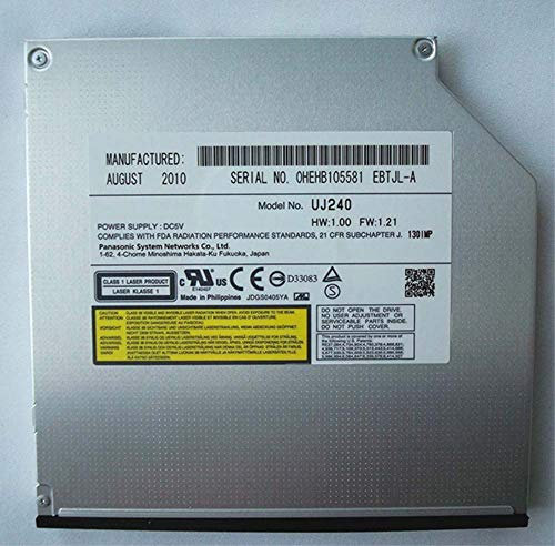 Panasonic Uj240 6X Blu-Ray Burner Bd-Re/8X Dvd±Rw Dl Sata Drive (Black) #TOP1