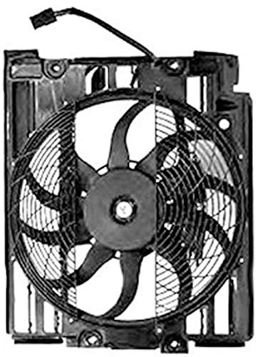 MAHLE ACF 24 000S Lüfter Klimakondensator mit Kühlerlüfterrahmen (Zarge) u.a. passend für BMW 5 (E39)