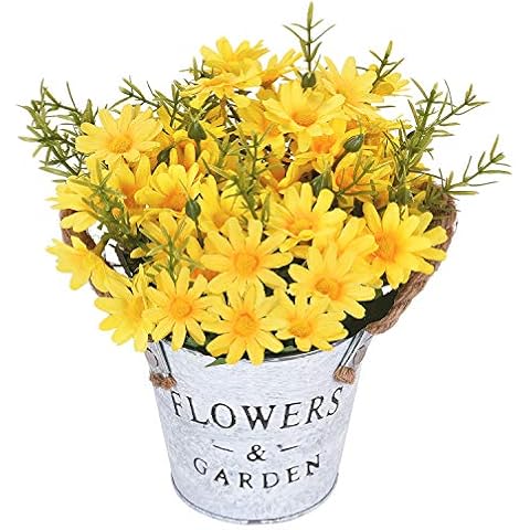 Dolicer Artificial Daisy Pot Cover