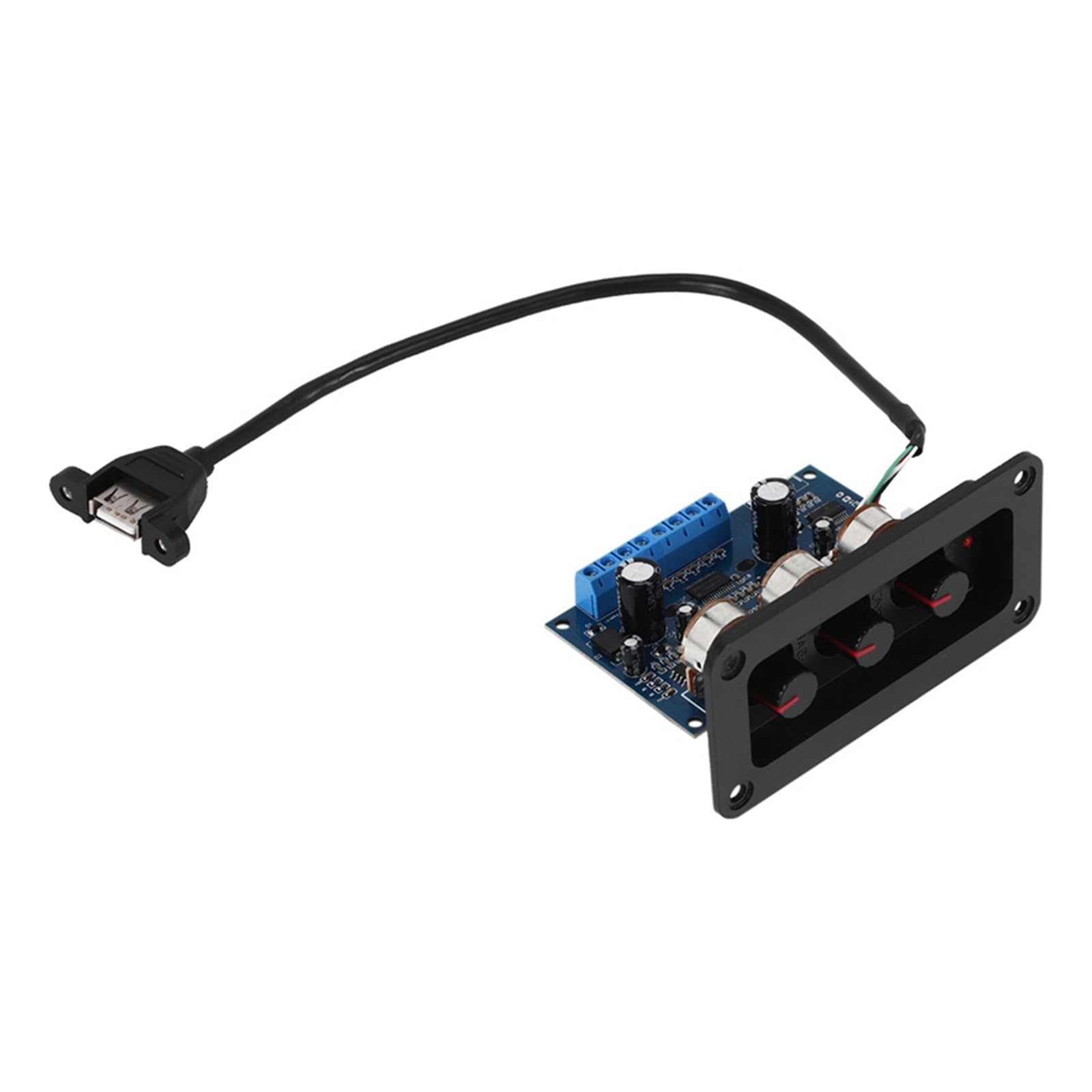 2.1-kanałowa płytka wzmacniacza cyfrowego Bluetooth 2X25 W + 50 W BT5.0 Subwoofer klasy D Do kina domowego
