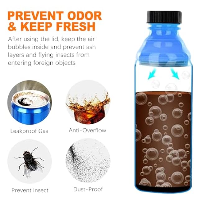 CoguZed 12 Packs Soda Can Lids and Covers - Spill-proof Soda Can Lid for Beer, Juice, Energy Drinks - BPA-free Reusable Can Lids Sodas Accessories for Picnic and Beach Parties