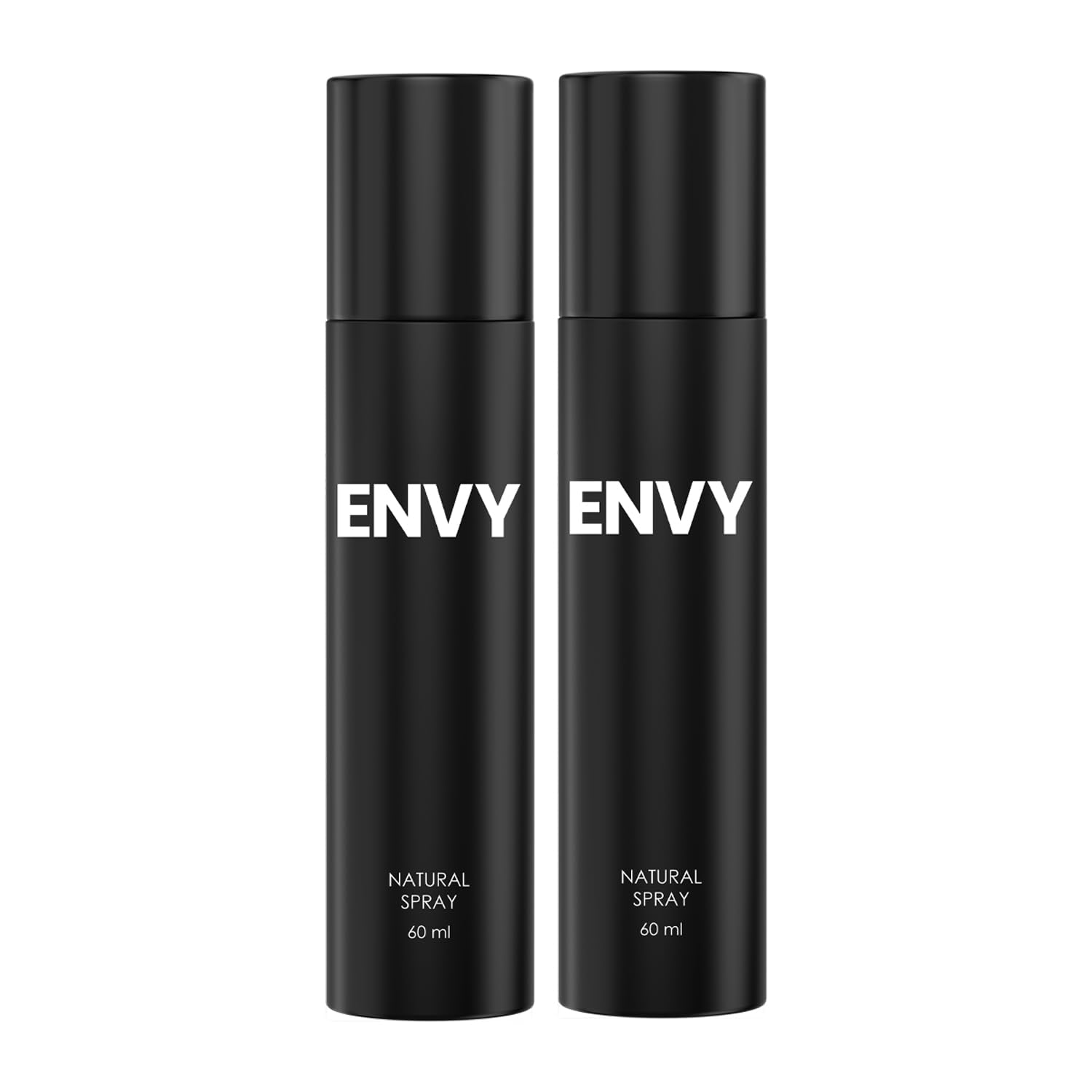 - ENVY Natural Amber Wood Spray Perfume - 60Ml (Pack Of 2) | Long Lasting Eau Da Parfum For Men