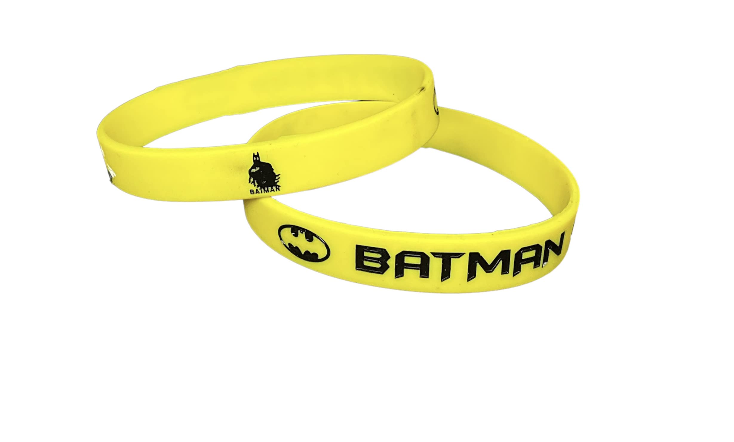 Elegant attire club Batman Silicone Wristband (Yellow) Pack of 2 (B0BQZ83JHV) Amazon Price History, Amazon Price Tracker
