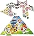Goliath Paw Patrol Triominos for Kids Game | Classic Matching Game Teaches Colors and Numbers | 2-4 Players, Ages 3+