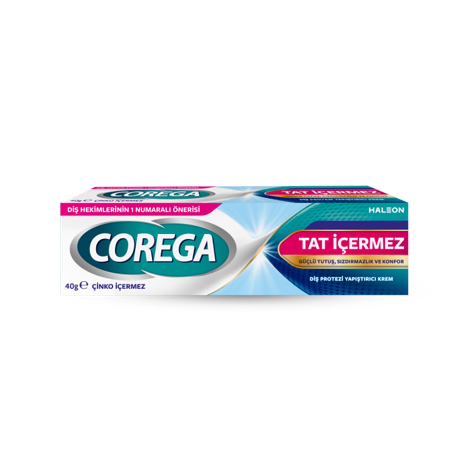 Corega Diş Protezi Yapıştırıcı Tat Içermez Krem 40 Gr