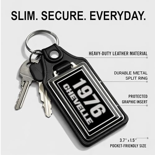 Image of Brotherhood Car Key Chain for Chevelle - Classic Models Keychain for Men and Women Gift Key Ring