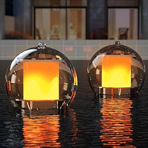 Solar Schwimmende Flamme Pool Beleuchtung Cover