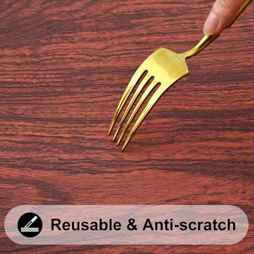 Smiry Round Table Cloth, Waterproof Fitted Table Cover for 42"-50" Tables by Smiry - Used condition - Image 7