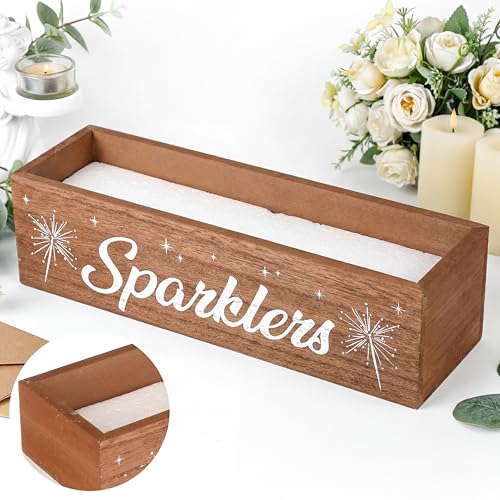Jingmore Wedding Sparklers Holder, 13 x 3.5 x 3.5 Inches, Sparkler