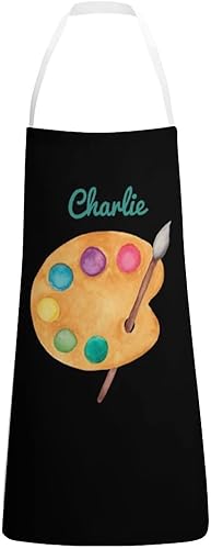 Miniatura 2 de Delantal de cocina ajustable para cocinar, asar a la parrilla, manualidades y pintar