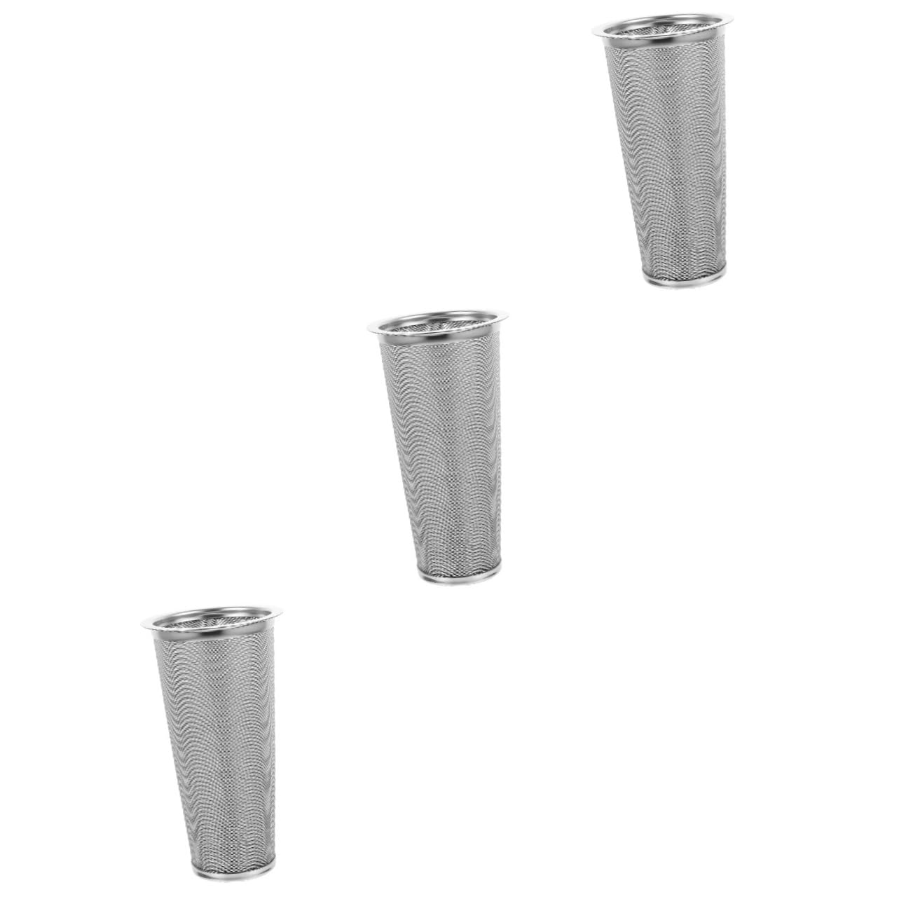 Alipis 3pièces Filtre à Thé Acier Infuseur Pour Café Et Boissons Pratique Pour Infusion Bocaux Design Réutilisable Et Facile à Nettoyer