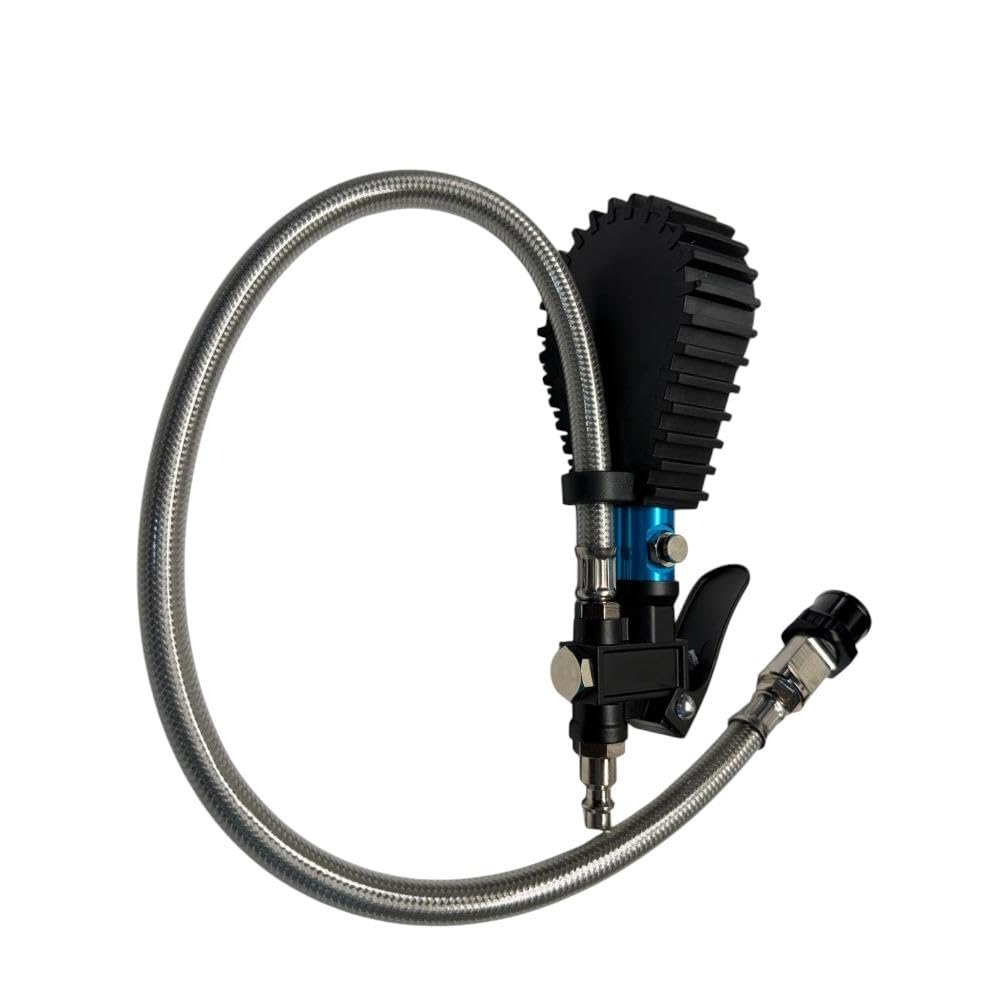 ARB ARB601A Digital Tire Pressure Gauge with Braided Hose and Chuck Inflator and Deflator 0-200 Psi 0-14 Bar 0-1400 Kpa. Ideal for Fast and Simple 4x4 Off Road Adventures - 2026 Launched product thumbnail 4