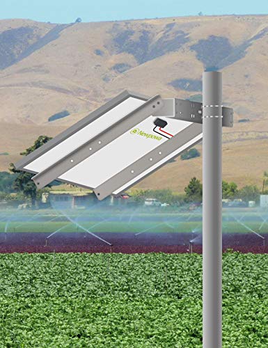 Newpowa Universal Solar Panel Heavy Duty Double Arm Pole Wall Mount For 70-120W Single Module At An Tilt Angle From 0-90°… #TOP1