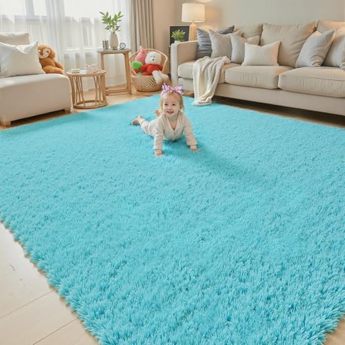 Rugs for Living Room 5x8, Alfombras para Salas Shag Large