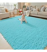 8x10 Area Rugs for Living Room Bedroom, Large Area Rug Shaggy Carpet Soft Plush Furry Bedside Rug...
