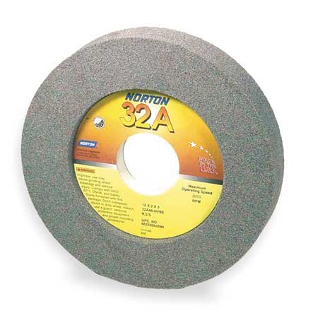 Grinding Wheel, 12x2x3, Rec 2/S 7.25x1/2