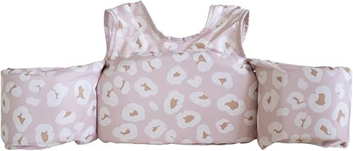 Ava + Oliver Chaleco de natación para niños pequeños, chaqueta flotante y alas de agua para niños y niñas, ajuste duradero y ajustable, seguro y