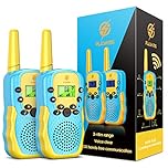 EUTOYZ Walkie Talkie, Outdoor Toys for 4 5 6 Year Old Boy Girl Gift for 5-10 Year Olds Boys Toys Age 4-9 Sensory Toys Child Birthday Gifts Camping Accessories Kids Toys Learning Resources YellowBlue