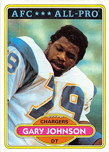 1980 Topps #210 Gary Johnson San Diego Chargers AP NFL Football Card NM-MT