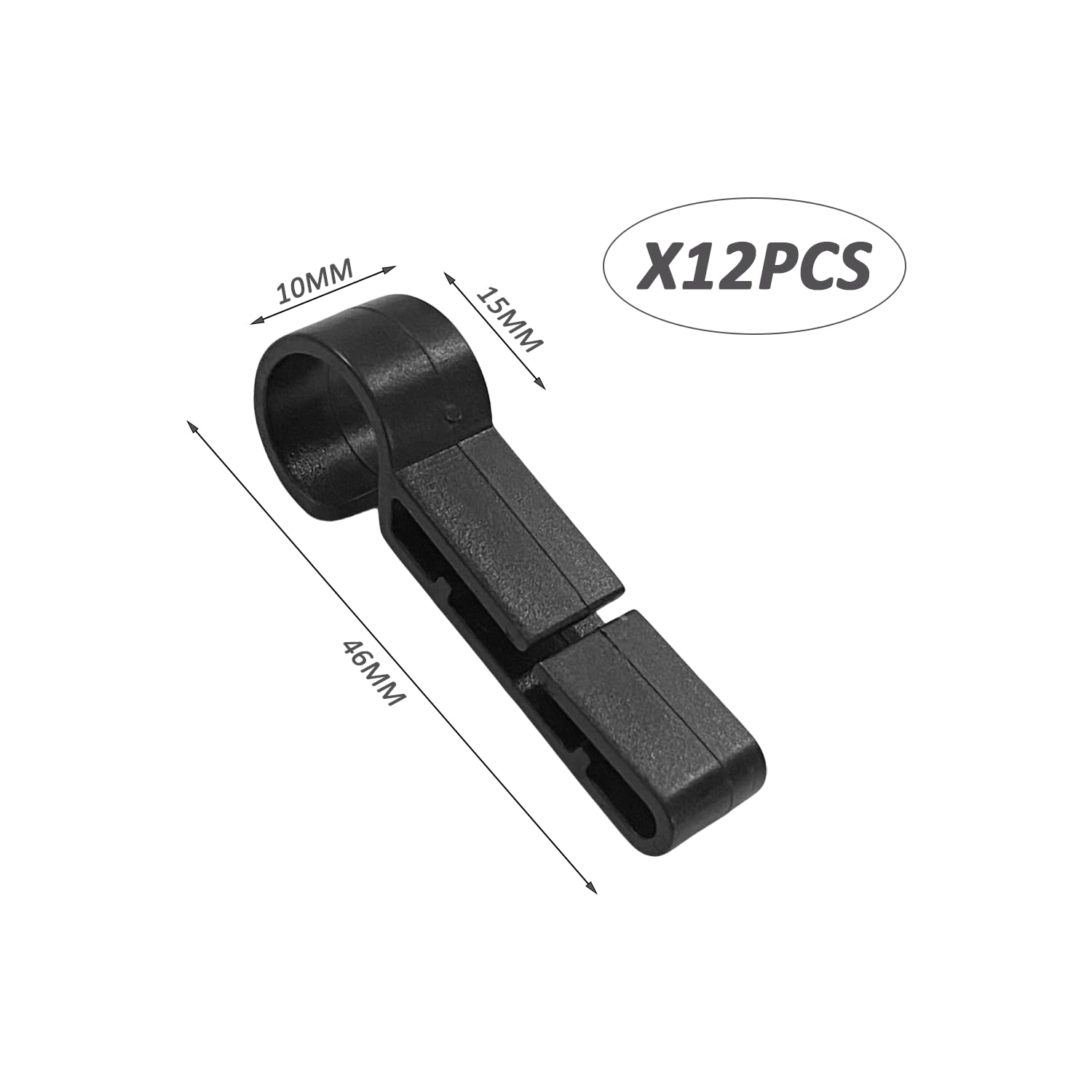 12 hebillas para casco y faro hebillas fijas antideslizantes y accesorios para faros y cascos