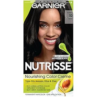 UPC 603084242733 product image for Garnier Nutrisse Nourishing Color Creme Black [10] 1 ea (B00008US2X) | upcitemdb.com