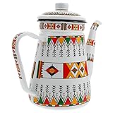 Photo Gallery pretyzoom caffettiera smaltata da 1 2 l smaltata bianca per tè e vin brulé bollitore da cucina bollitore per acqua bollente tè Photo Gallery pretyzoom caffettiera smaltata da 1 2 l smaltata bianca per tè e vin brulé bollitore da cucina bollitore per acqua bollente tè