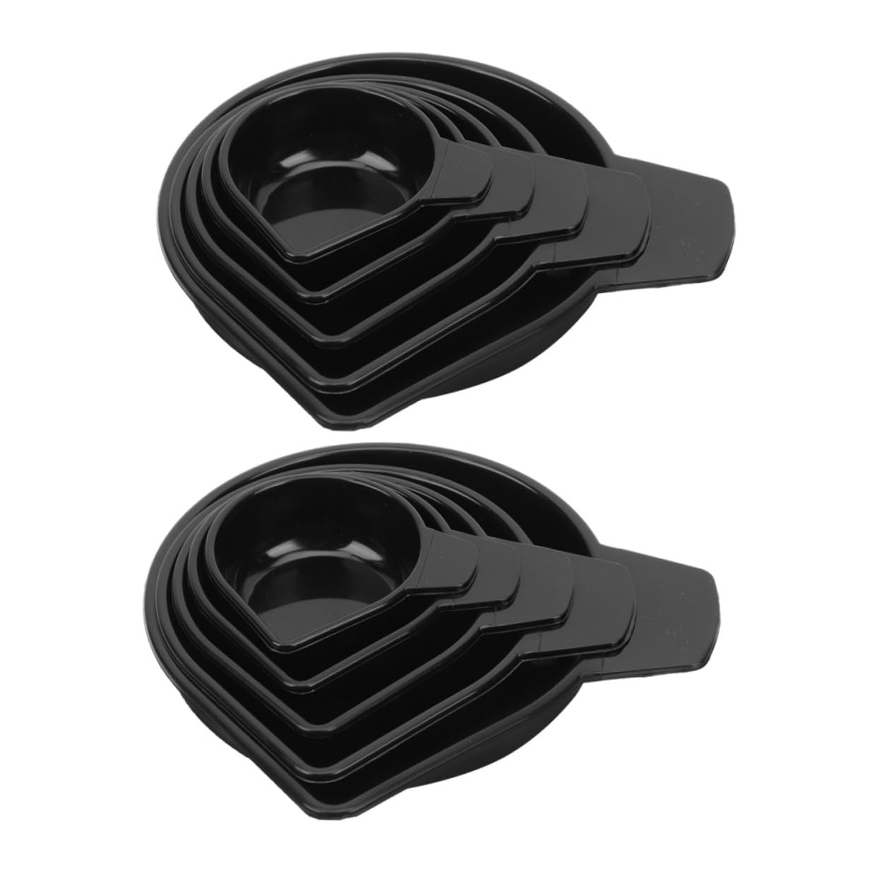 10pcs Plastic Weighing Dish for Digital Scales Lightweight Weighing Plates for Lab Use for Powder Measurement and Sample Handling