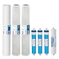 APEC Water Systems FILTER-MAX-LITE240 Commercial Grade US Made 240 GPD Complete Replacement Filter Set for Light Commercial Reverse Osmosis Water Filter System