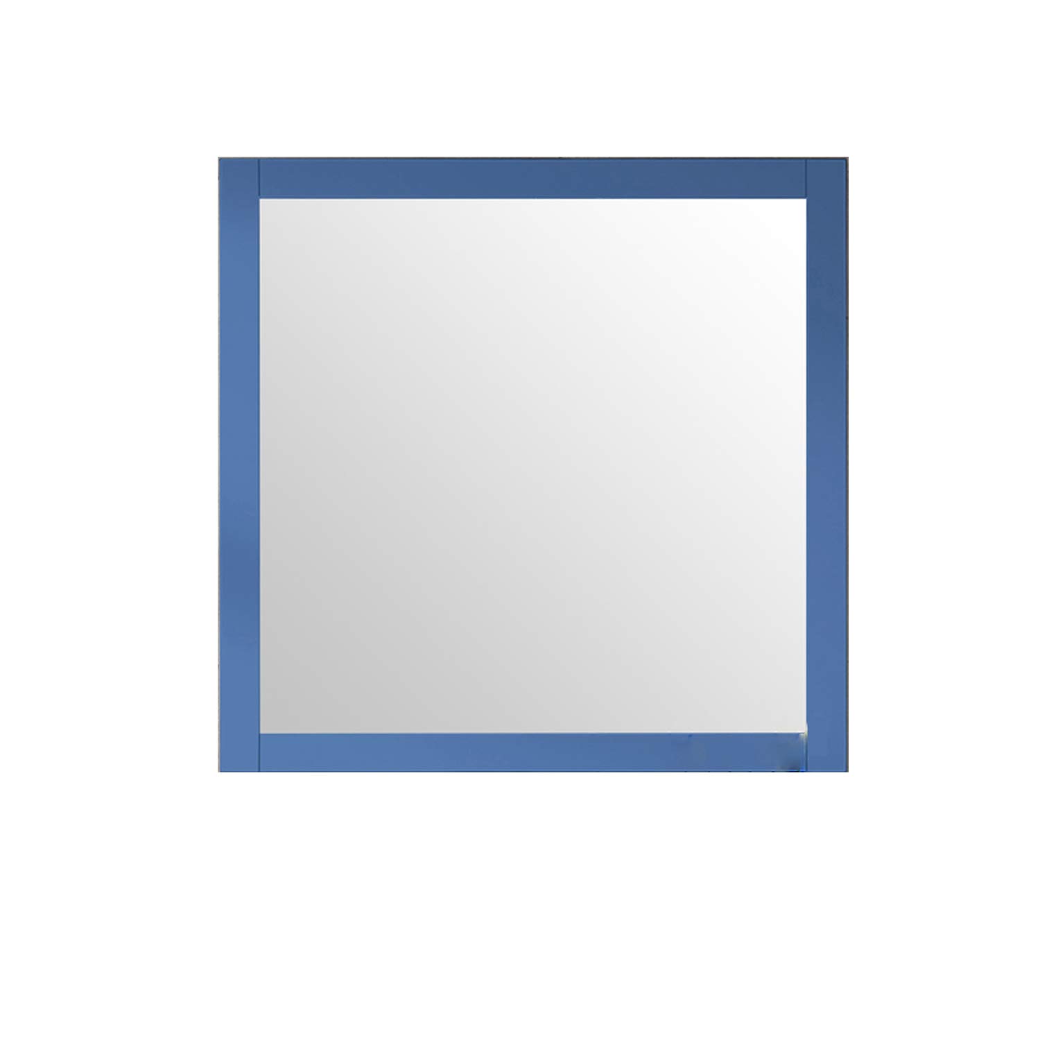 Eviva Navy 24"X30" Blue Bathroom Mirror