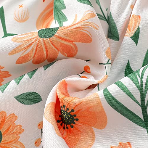 Toddler Girl Clothes Baby Girl Summer Outfits Orange Crop Top Sleeveless Tank Top Cute Shorts Set 12 18 Month Girl Clothes Baby Clothes For Girls #TOP5