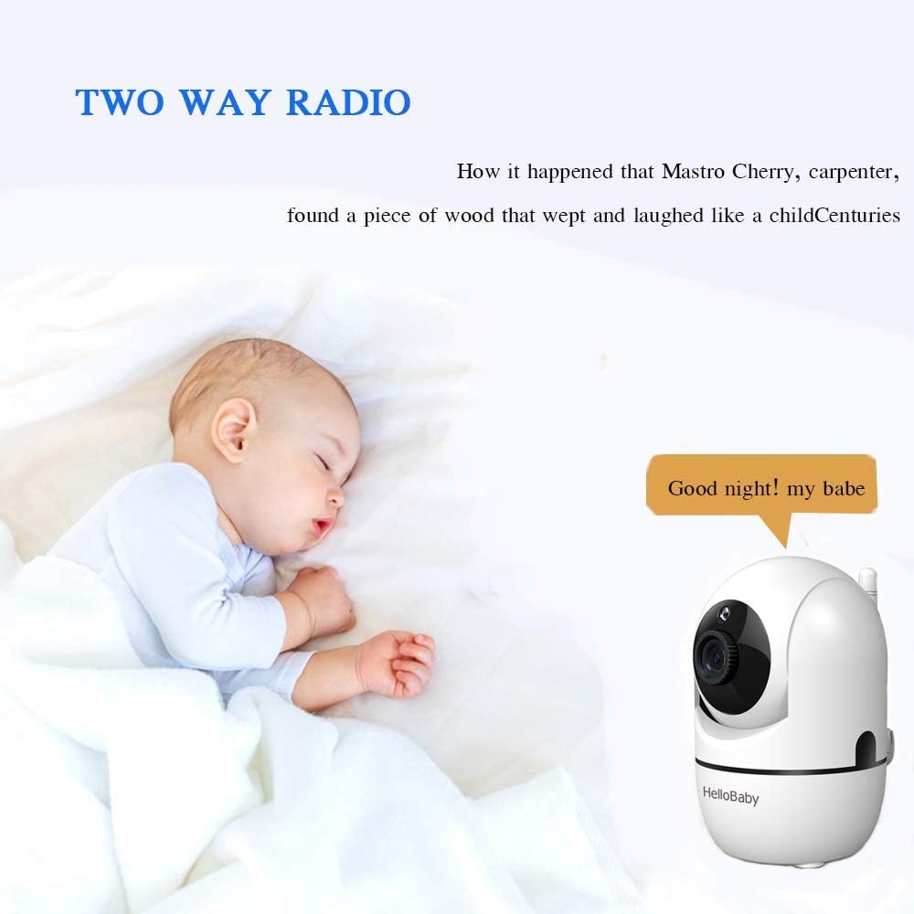 Flash Deals - 70% OFF Hello Baby Extra Camera for HB65, Camera Only for Hello Baby Video Baby Monitor HB65Black, Add-on Camera for HB65 HB248