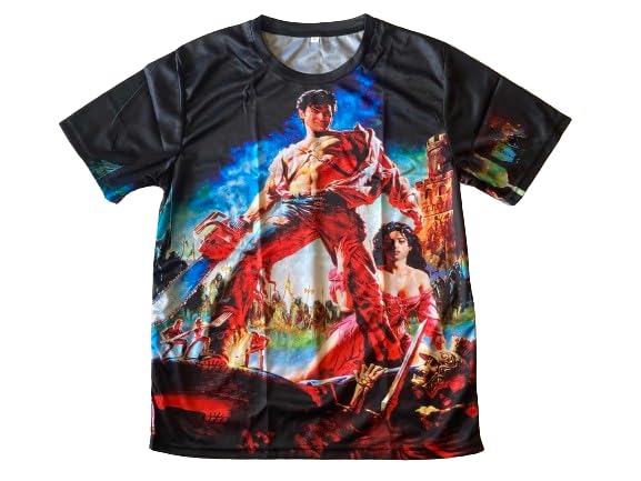 「死霊のはらわた3 キャプテン・スーパーマーケット/ブルース・キャンベル Tシャツ Mサイズ」GHHY008 グッズ 映画 [並行輸入品]