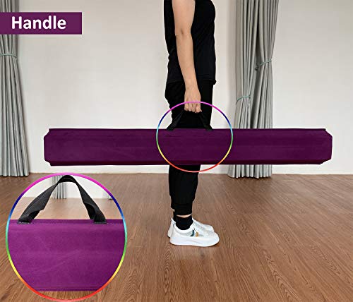 Image of Marfula 6 FT / 8 FT / 9 FT Folding Gymnastics Beam Foam Balance Floor Beam