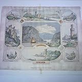  Rüdesheim - Lurlei. Lithographie. Ausgef. i. d. Lith. Anst. v. W. Düms, Wesel; nach Ed. Kreutzer