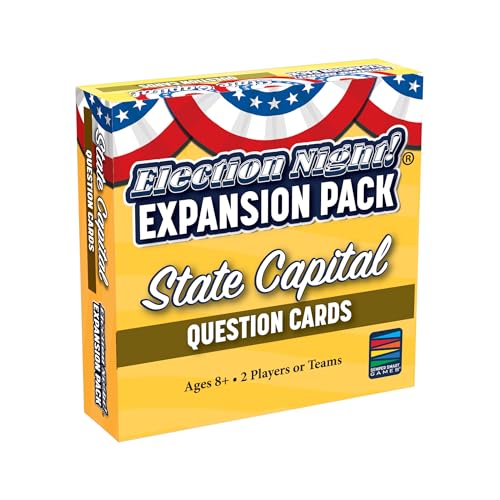 Semper Smart Games Election Night! Game State Capital Expansion Pack: for Use with Election Night! Game to Make Learning State Capitals Fun!