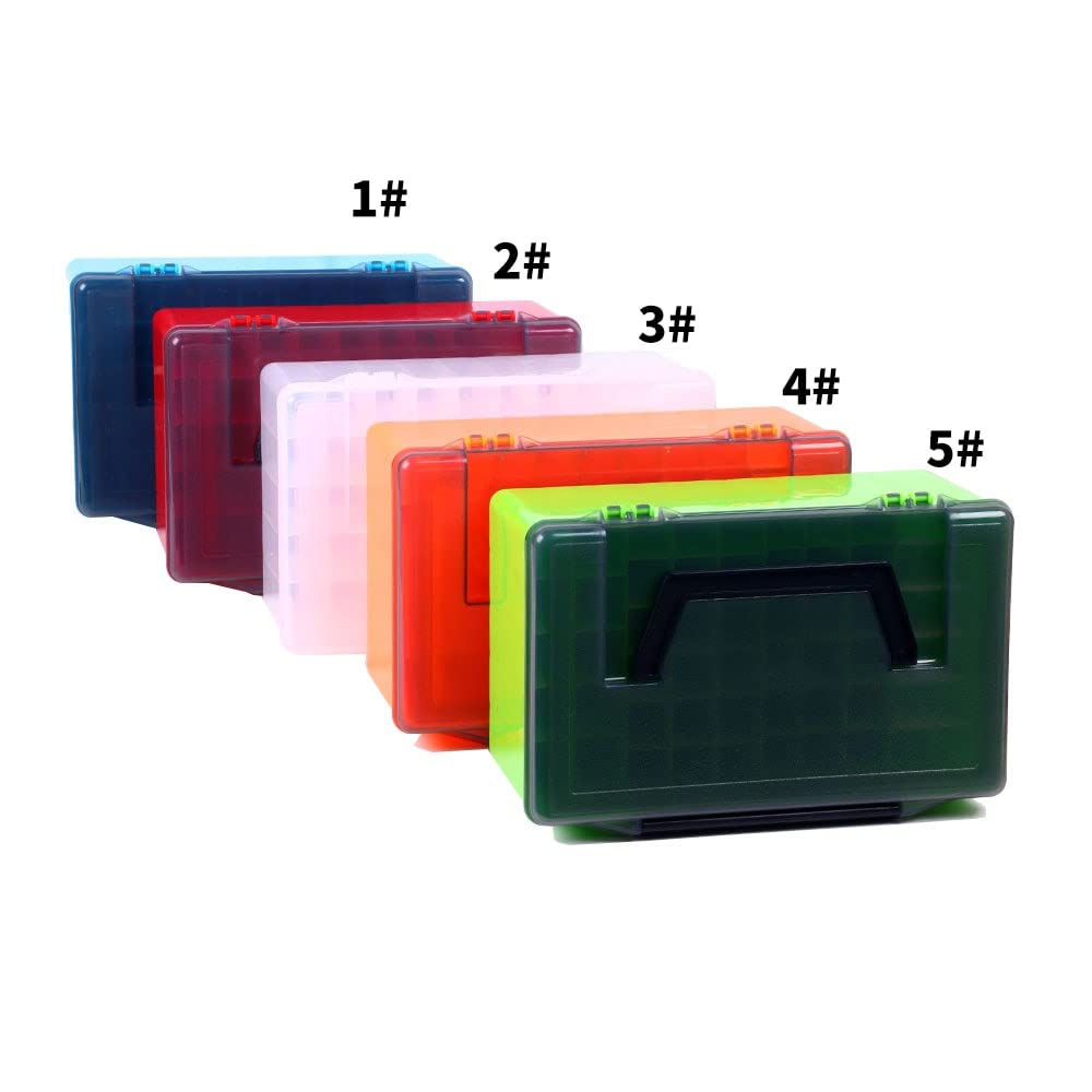 Cajas de pesca Caja de aparejos de pesca, Caja de cebo con divisor de desmontable, Caja de almacenamiento de gancho, Accesorios de pesca de carpa, Caja de pesca ( Color : 001 , tamaño : 27x16x12.5cm )