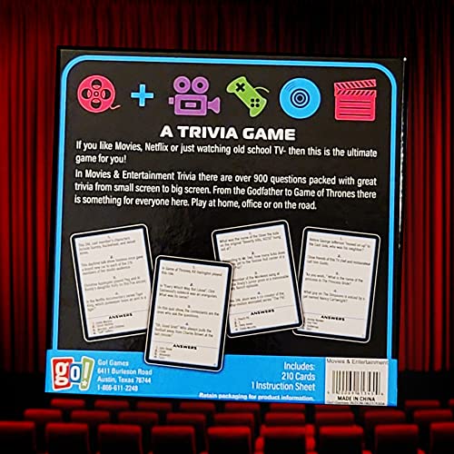 Go! Games, Movies & Entertainment Trivia Game miniatura 5
