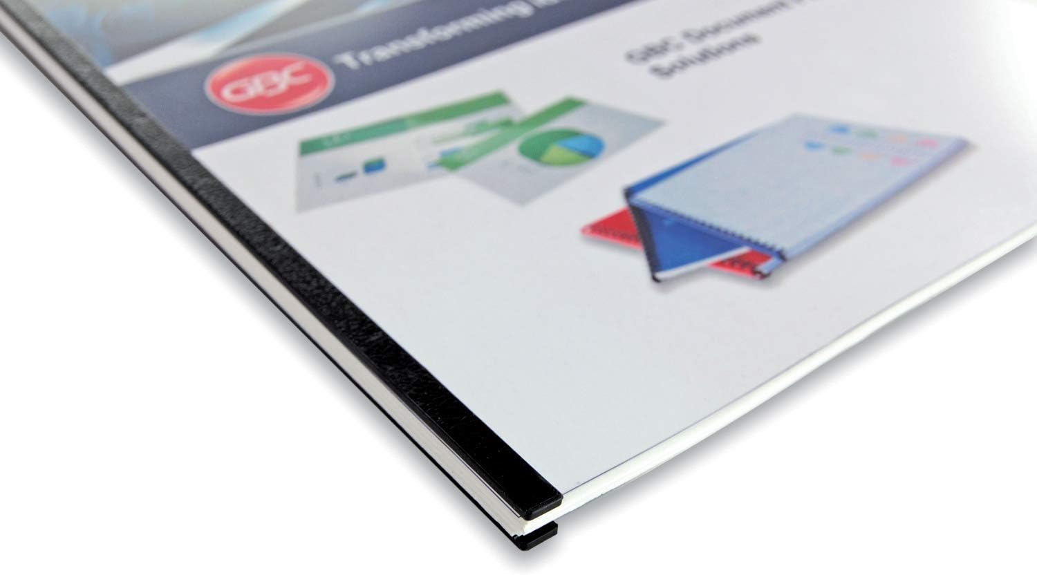 GBC SureBind Binding Strips, 25 mm, 250 Sheet Capacity, A4, Blue, Pack of 100, 1132845