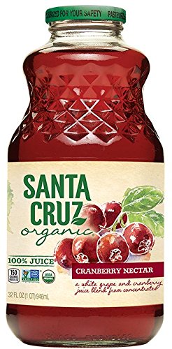 Santa Cruz, Organic Cranberry Nectar Juice Blend, 32 Fl Oz
