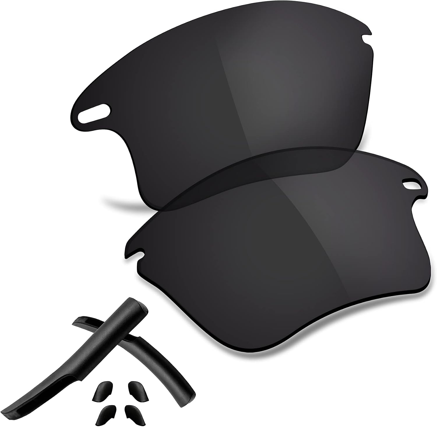 Polarized Replacement Lenses & Rubber Kits for Oakley Fast Jacket XL OO9156 Sunglass