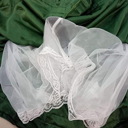 GRAJTCIN Oktoberfest Costumes Women German Bavarian Dirndl Dress Velvet Beer Maid Halloween Last Minutes Costume Adult (M, Green) - Thumbnail 7