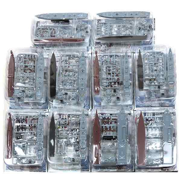 Amazon | 【10SET】 エフトイズ 1/1250 現用艦船キットコレクション