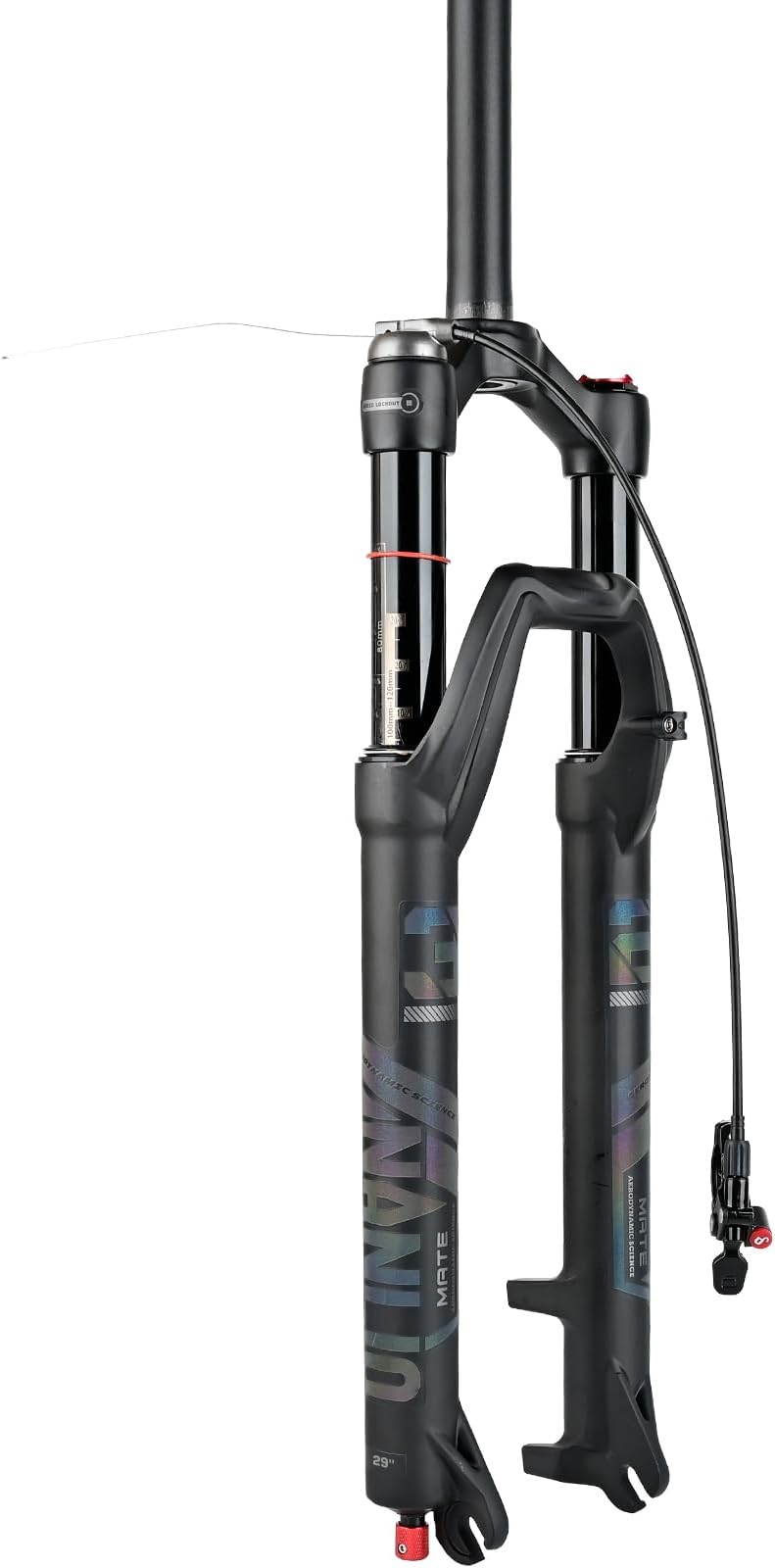 Generic Straight Tube 29 Inch MTB A Fork Rebound Adjustment Mountain Bike Fork