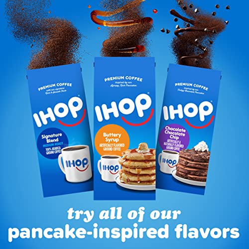Ihop Buttery Syrup Flavored Ground Coffee, 11 Oz Bag #TOP7