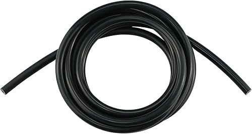 Miniatura 15 de Ucreative Manguera de tubo de vacío de silicona reforzada de alta temperatura, 3.2 pies de longitud, diámetro interno de 1/2" (13 mm), presión Negro
