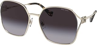 Miu Miu 0MU 52WS 60 ZVN5D1 Gafas de Sol, Unisex-Adult, Multicolor (Multicolor), Talla Única